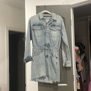 Pistola denim dress never worn!! Size xs!!